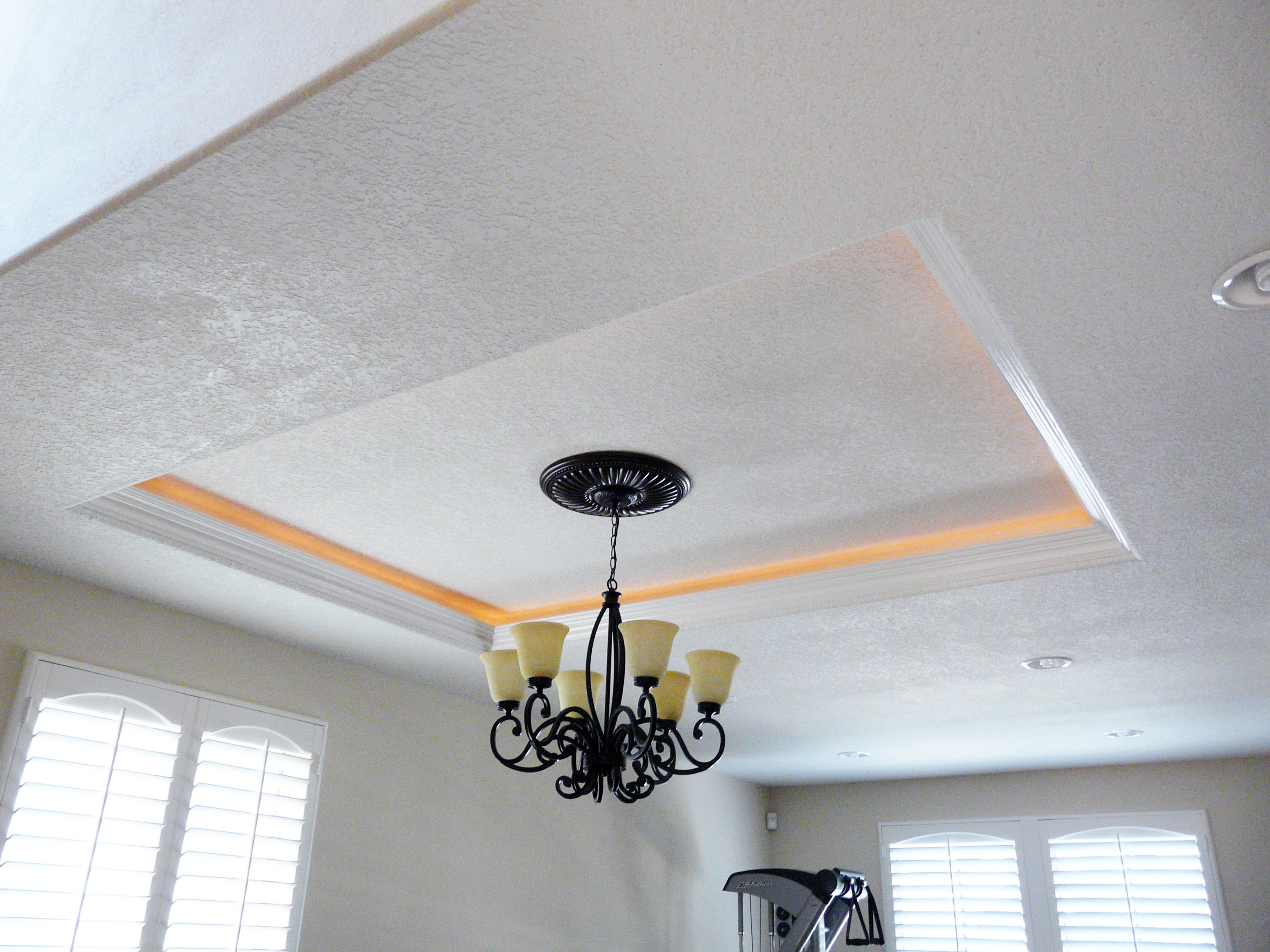 Coffered Ceilings For Loft In Orange