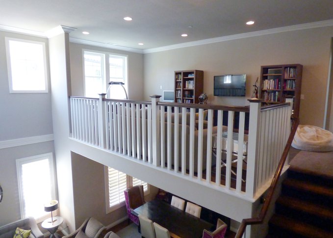 Custom Loft Railing Custom Railing for Loft Addition | The Loft Crafters